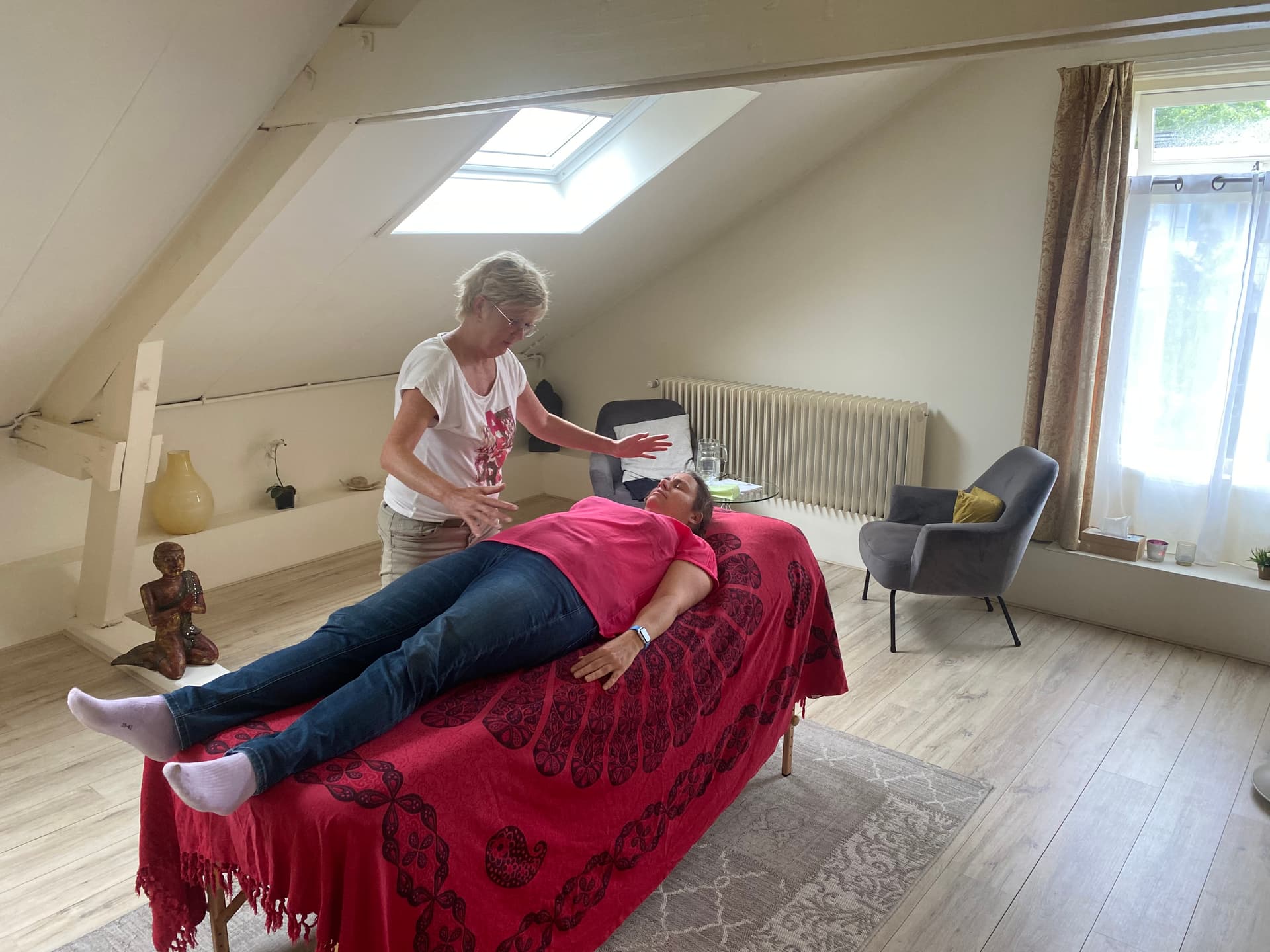 Reading & Healing sessie in de praktijk