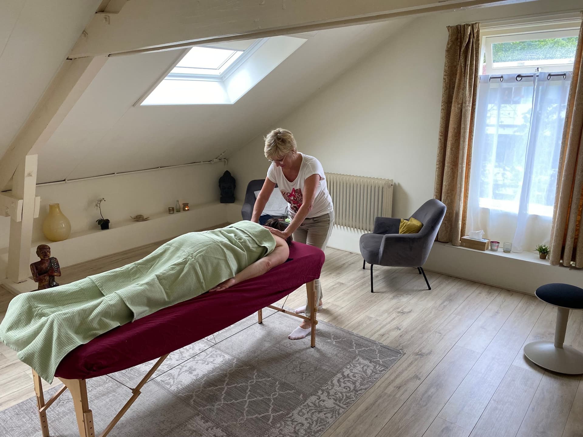 Intuïtieve Massage sessie bij Zenhart